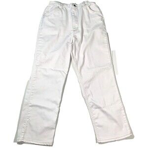 Vintage 90s Maverick Denim White Jeans Women’s Size 20 Made In USA High Waisted